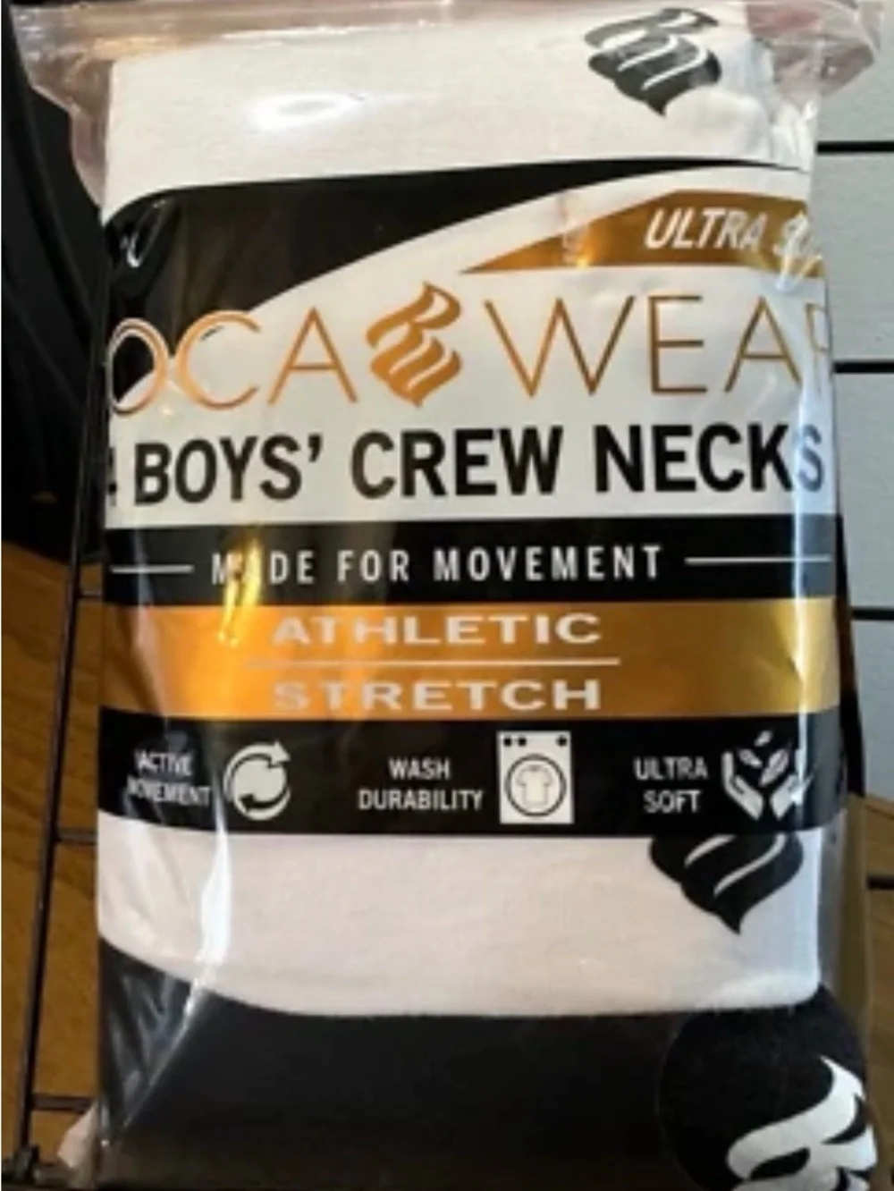 Rocawear Boys White Rib Tank Tops - 6 Pack